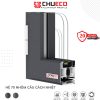 Thanh nhôm Profile Hệ SJC Chueco 70